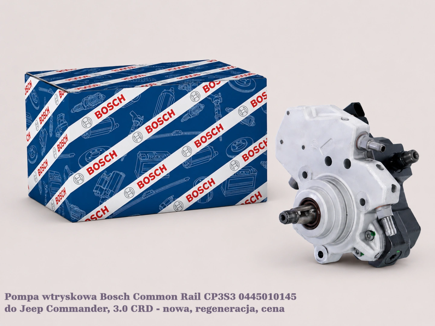 Pompa wtryskowa Bosch Common Rail CP3S3 0445010145 do Jeep Commander, 3.0 CRD