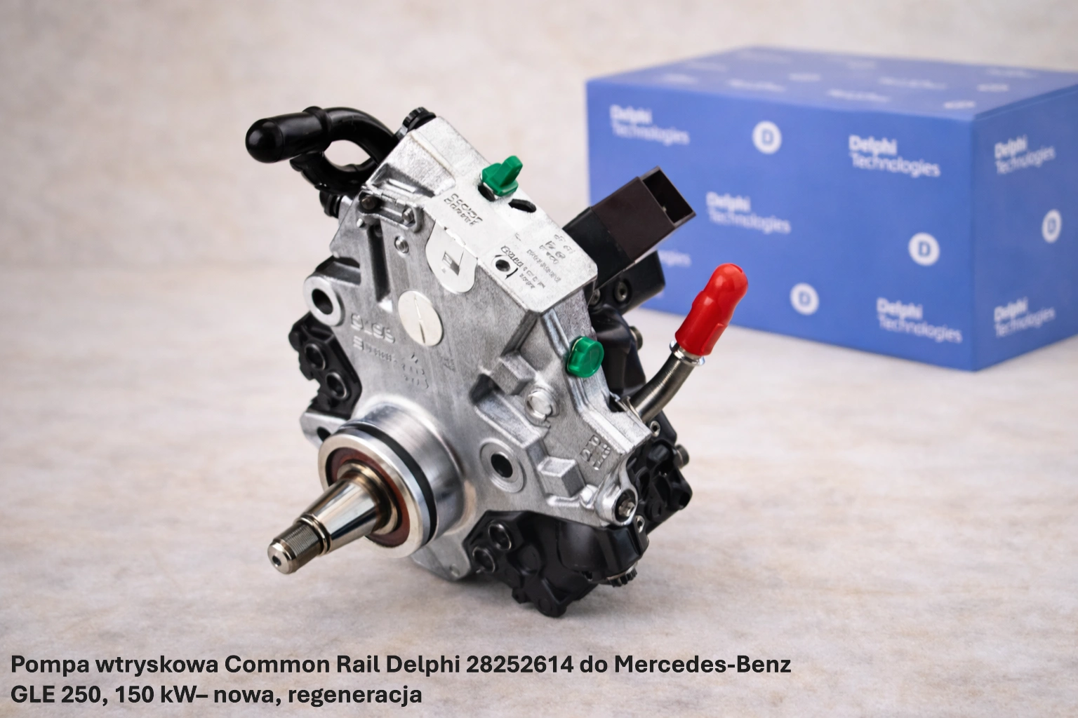 Pompa wtryskowa Common Rail Delphi 28252614 do Mercedes-Benz GLE 250, 150 kW Pompa wtryskowa Common Rail Delphi 28252614 do Mercedes-Benz GLE 250, 150 kW– nowa, regeneracja