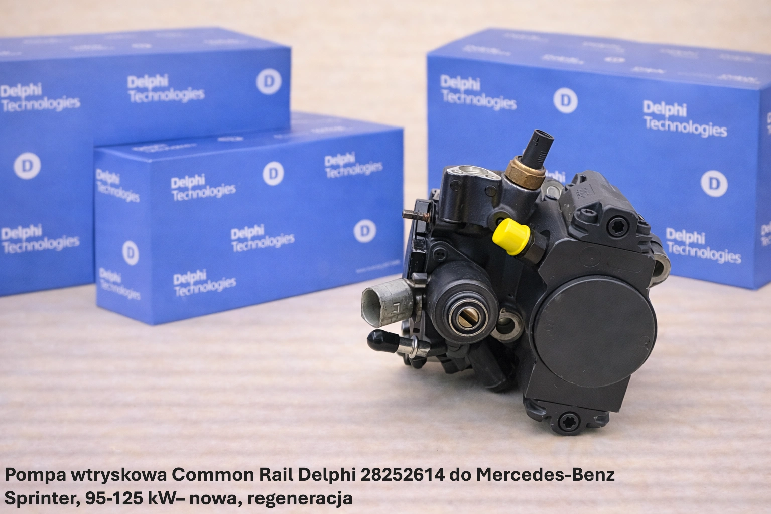 Pompa wtryskowa Common Rail Delphi 28252614 do Mercedes-Benz Sprinter, 95-125 kW– nowa, regeneracja