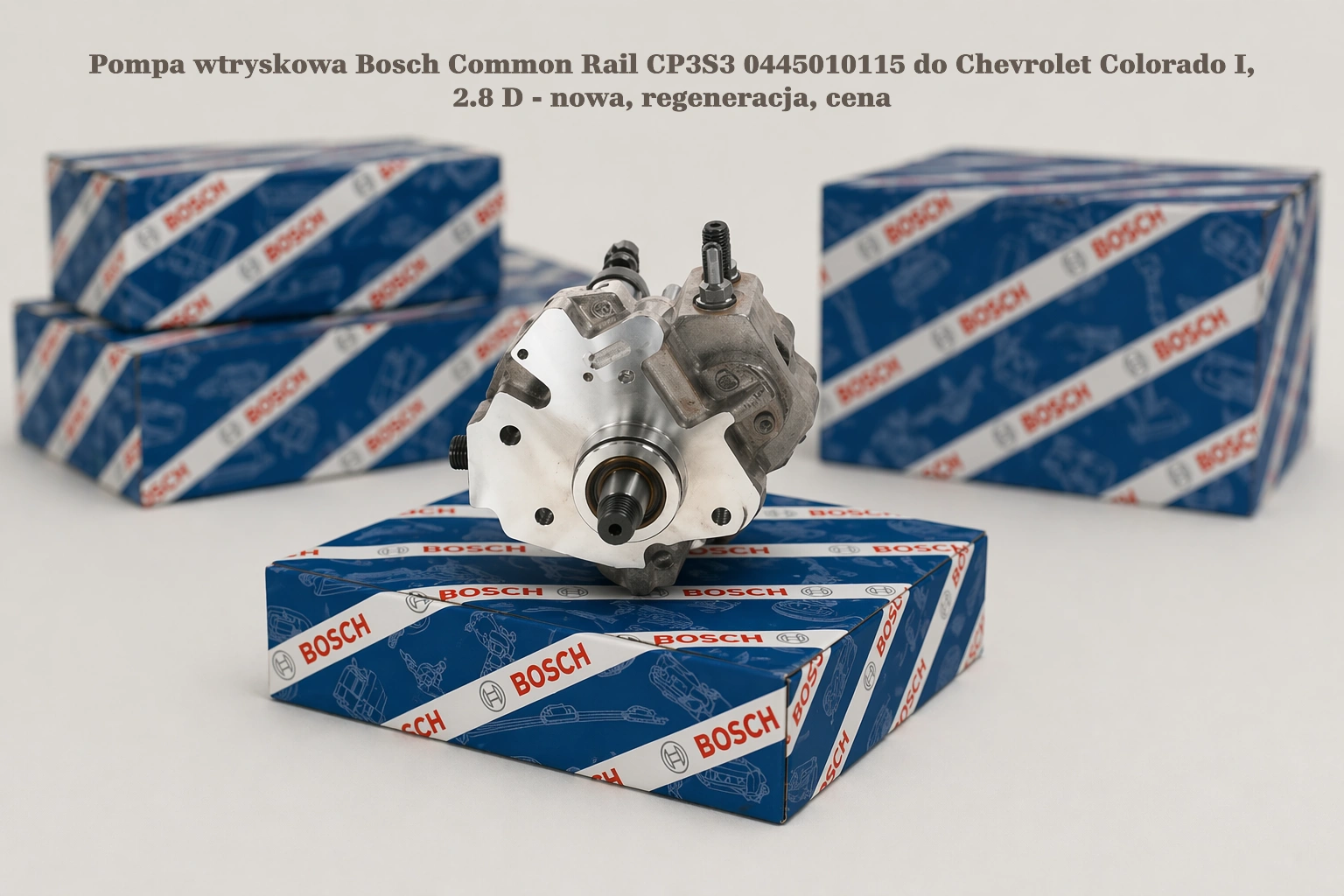 Pompa wtryskowa Bosch Common Rail CP3S3 0445010115 do Chevrolet Colorado I, 2.8 D - nowa, regeneracja, cena