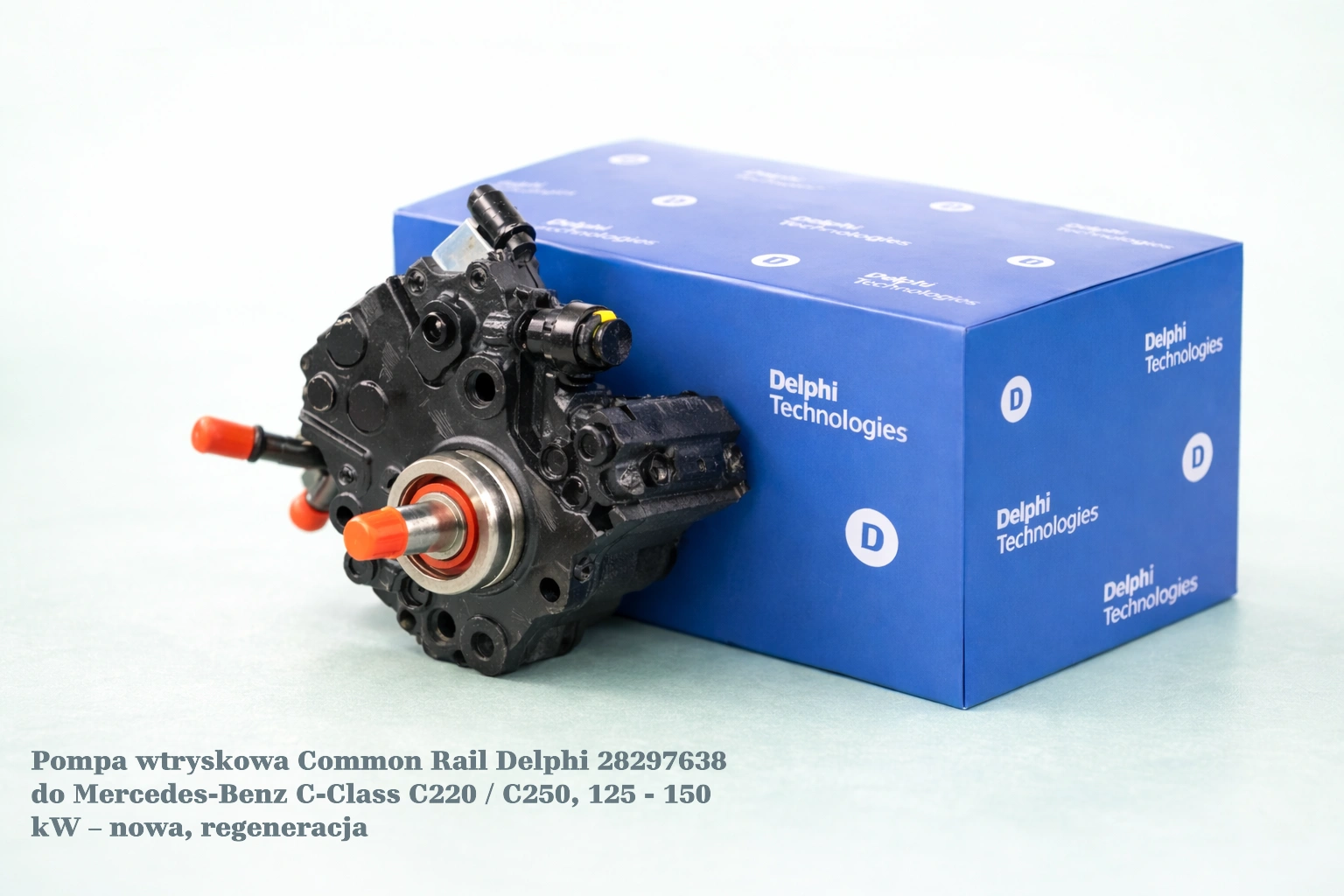 Pompa wtryskowa Common Rail Delphi 28297638 do Mercedes-Benz C-Class C220 / C250, 125 - 150 kW – nowa, regeneracja
