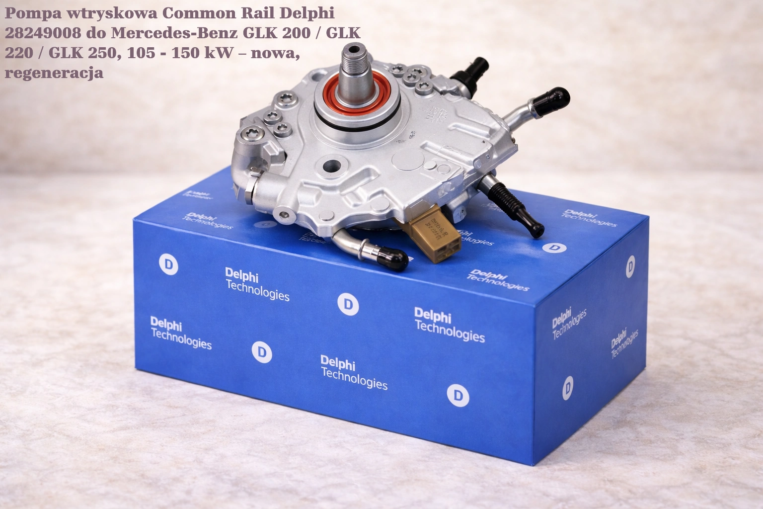 Pompa wtryskowa Common Rail Delphi 28249008 do Mercedes-Benz GLK 200 / GLK 220 / GLK 250, 105 - 150 kW – nowa, regeneracja