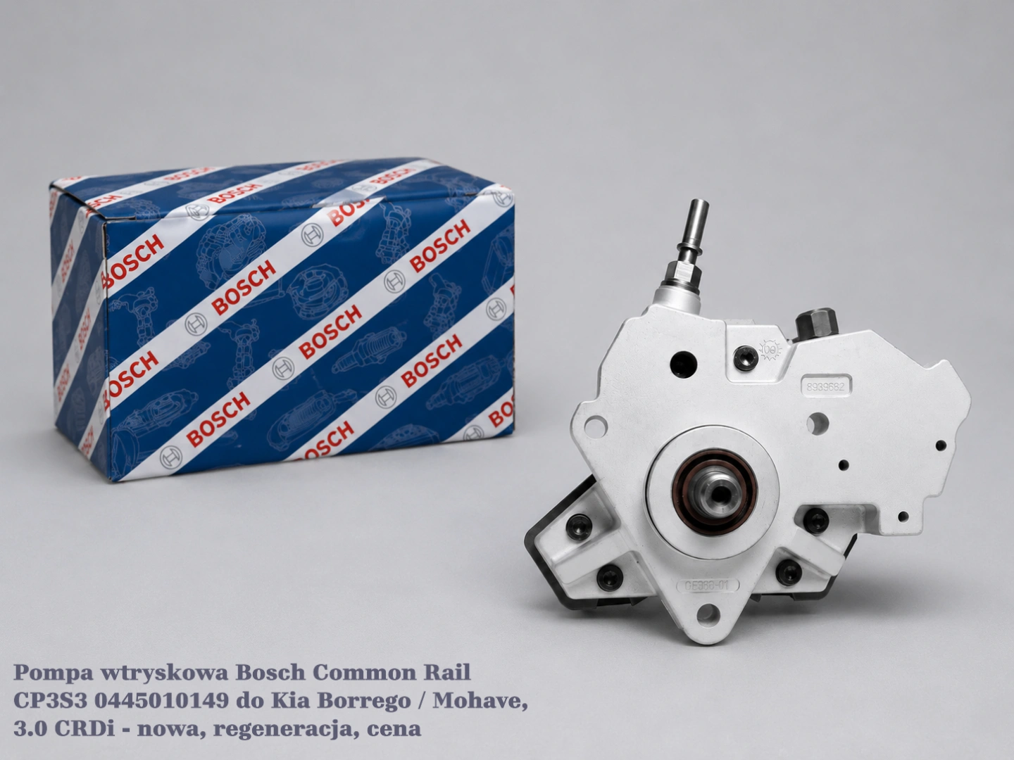 Pompa wtryskowa Bosch Common Rail CP3S3 0445010149 do Kia Borrego / Mohave, 3.0 CRDi