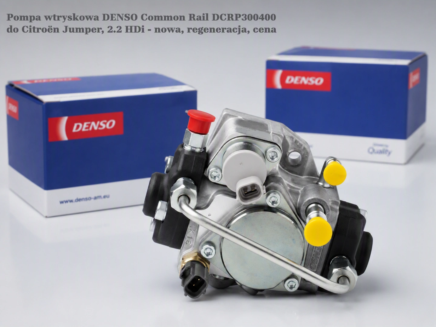 Pompa wtryskowa DENSO Common Rail DCRP300400 do Citroën Jumper, 2.2 HDi - nowa, regeneracja, cena