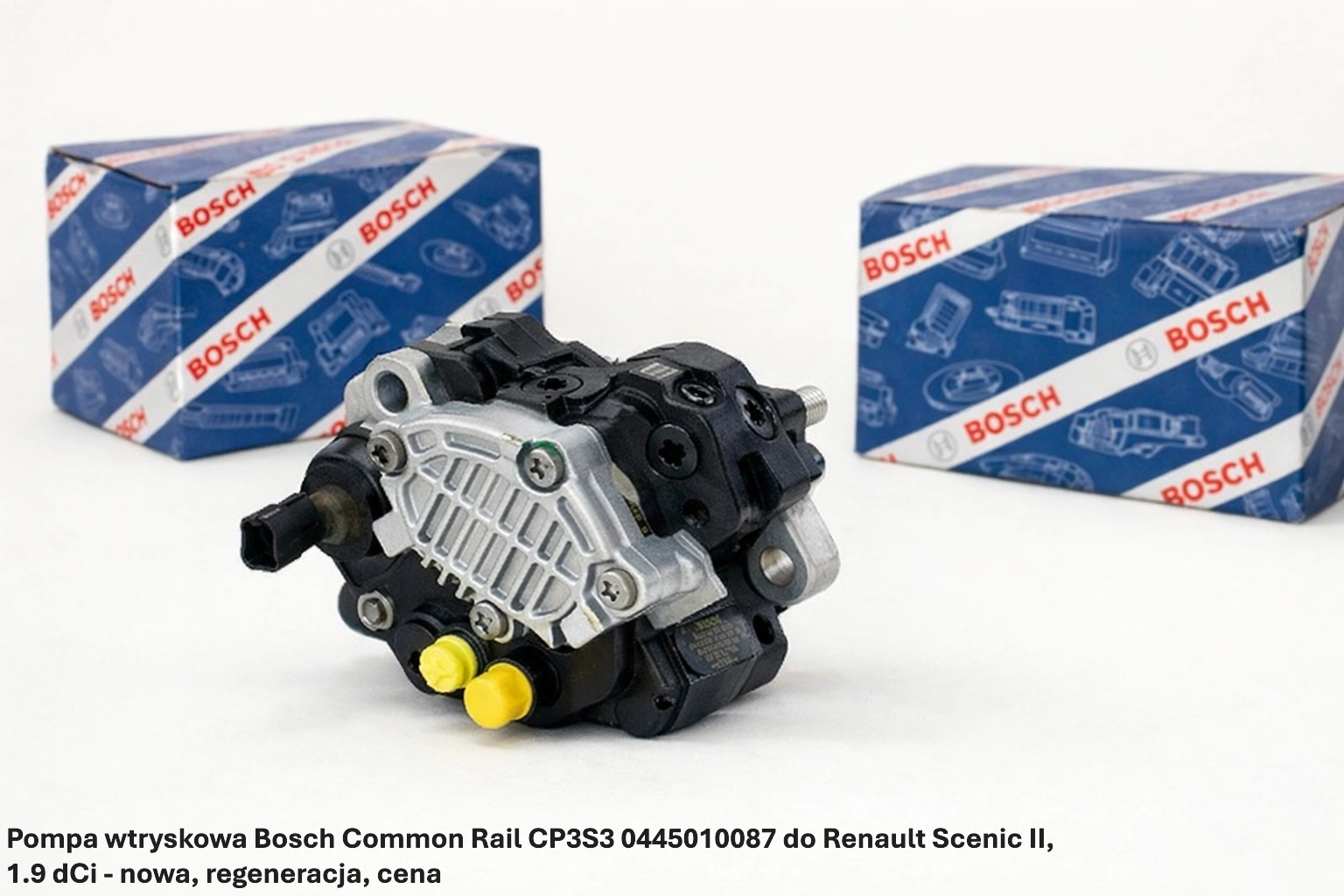 Pompa wtryskowa Bosch Common Rail CP3S3 0445010087 do Renault Scenic II, 1.9 dCi Pompa wtryskowa Bosch Common Rail CP3S3 0445010087 do Renault Scenic II, 1.9 dCi - nowa, regeneracja, cena