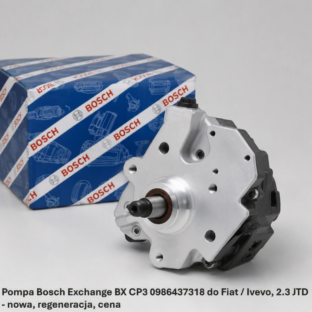 Pompa Bosch Exchange BX CP3 0986437318 do Fiat / Ivevo, 2.3 JTD 