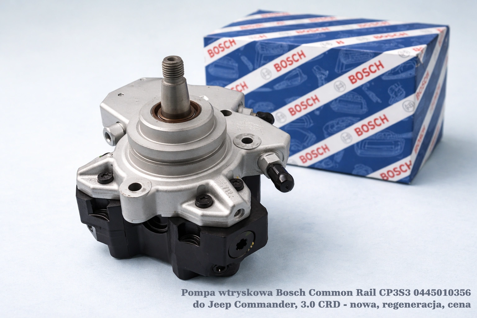Pompa wtryskowa Bosch Common Rail CP3S3 0445010356 do Jeep Commander, 3.0 CRD - nowa, regeneracja, cena