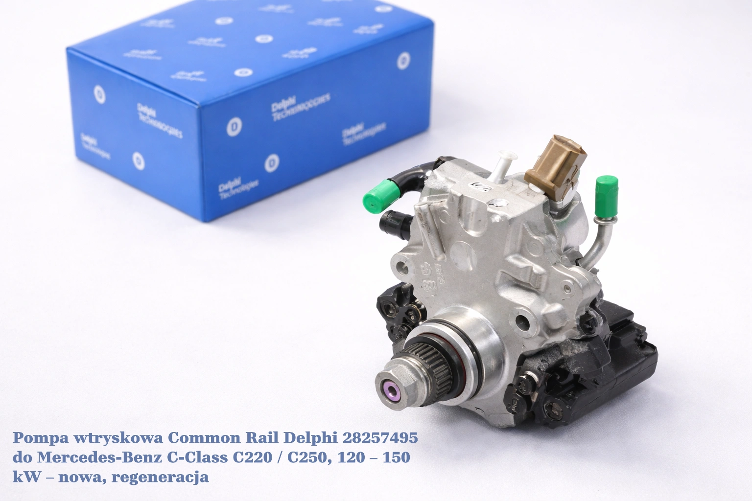 Pompa wtryskowa Common Rail Delphi 28257495 do Mercedes-Benz C-Class C220 / C250, 120 – 150 kW – nowa, regeneracja