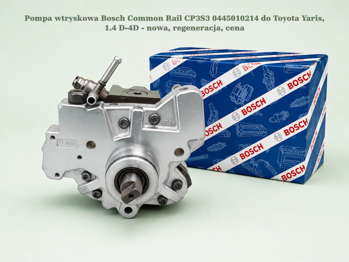 Pompa wtryskowa Bosch Common Rail CP3S3 0445010214 do Toyota Yaris, 1.4 D-4D