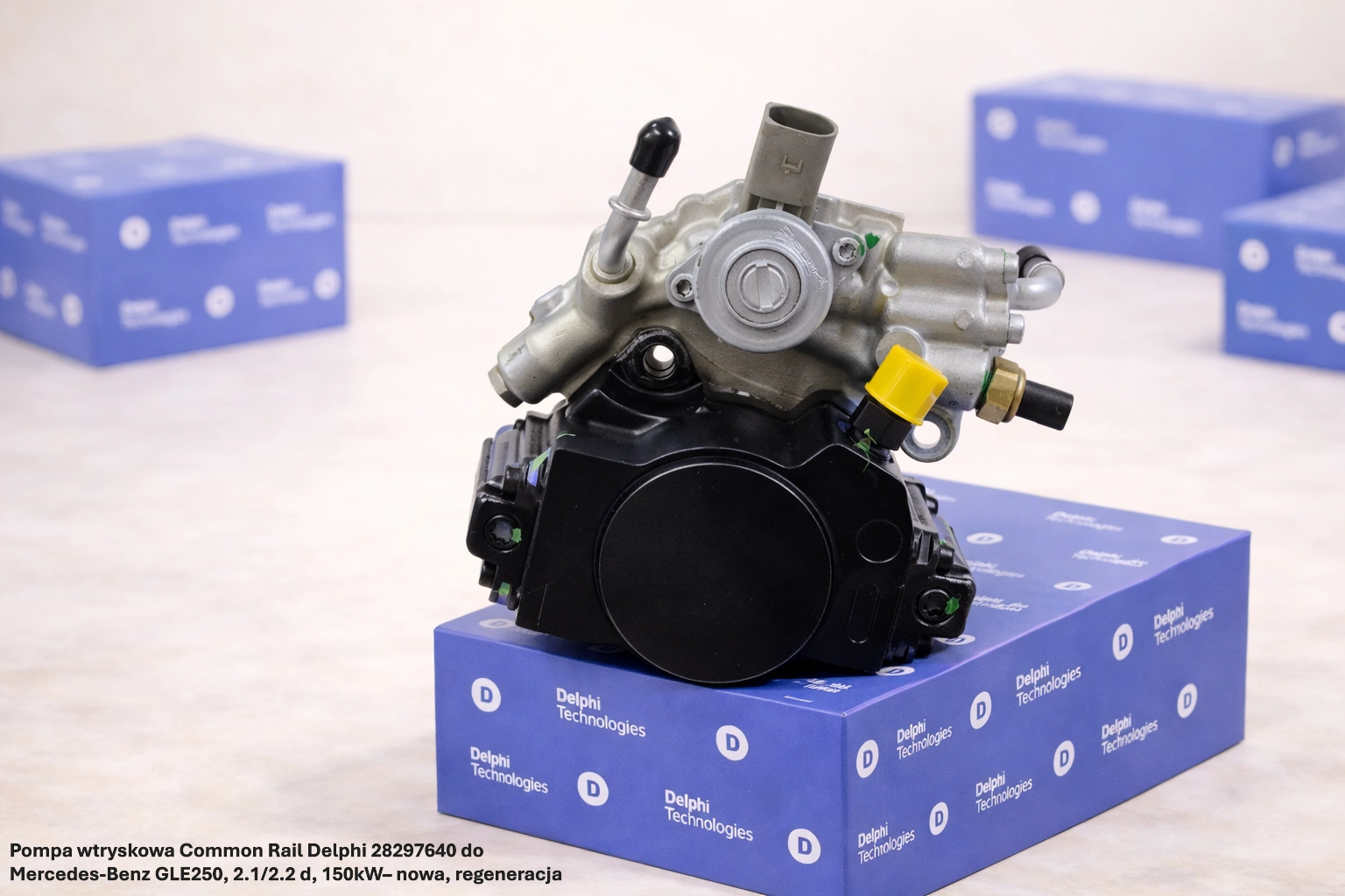Pompa wtryskowa Common Rail Delphi 28297640 do Mercedes-Benz GLE250, 2.1/2.2 d, 150kW– nowa, regeneracja