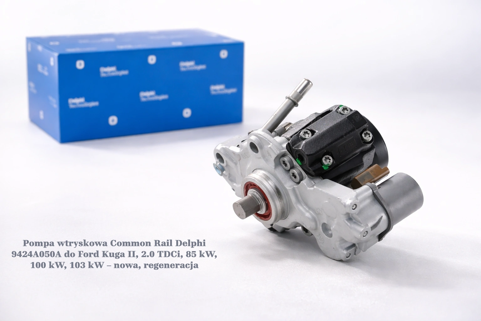 Pompa wtryskowa Common Rail Delphi 9424A050A do Ford Kuga II, 2.0 TDCi, 85 kW, 100 kW, 103 kW Pompa wtryskowa Common Rail Delphi 9424A050A do Ford Kuga II, 2.0 TDCi, 85 kW, 100 kW, 103 kW – nowa, regeneracja