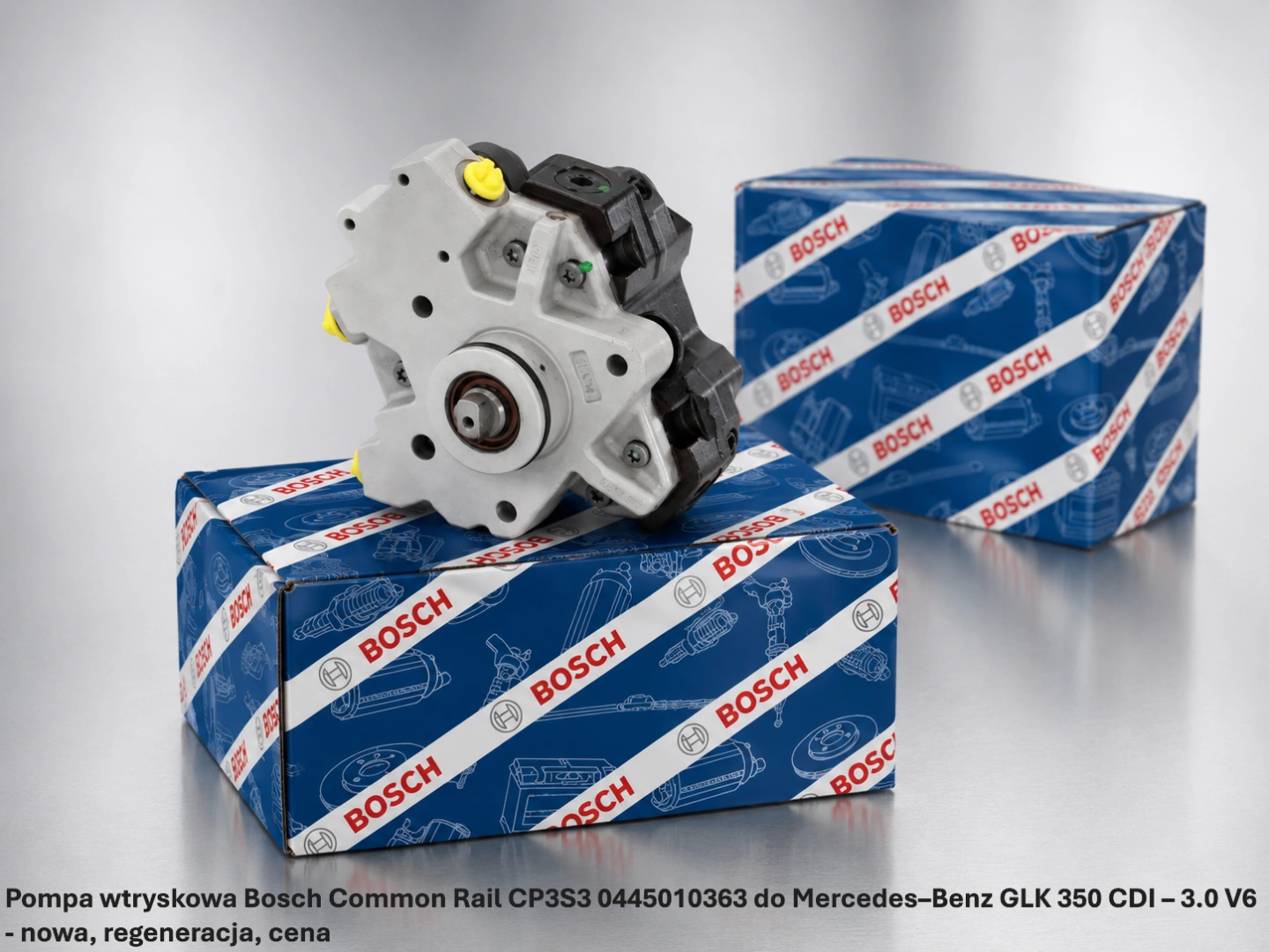 Pompa wtryskowa Bosch Common Rail CP3S3 0445010363 do Mercedes–Benz GLK 350 CDI – 3.0 V6 Pompa wtryskowa Bosch Common Rail CP3S3 0445010363 do Mercedes–Benz GLK 350 CDI – 3.0 V6- nowa, regeneracja, cena