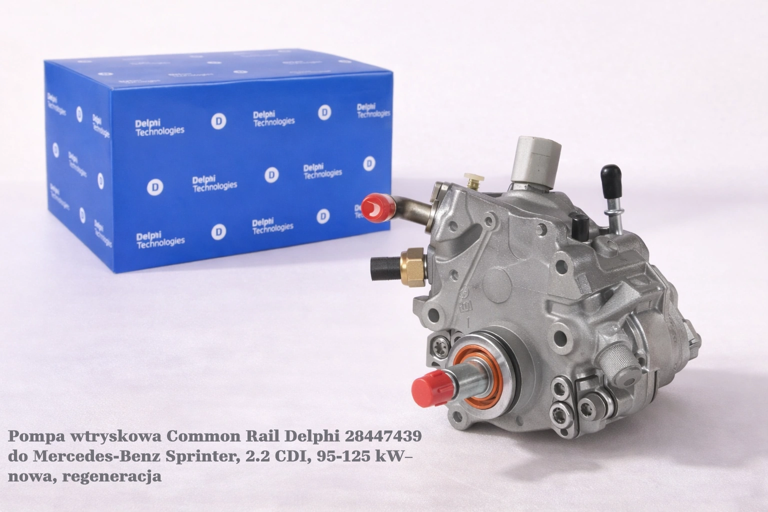 Pompa wtryskowa Common Rail Delphi 28447439 do Mercedes-Benz Sprinter, 2.2 CDI, 95-125 kW– nowa, regeneracja