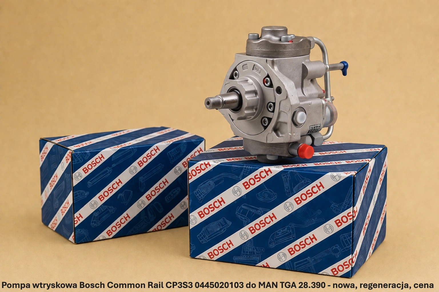 Pompa wtryskowa Bosch Common Rail CP3S3 0445020103 do MAN TGA 28.390 - nowa, regeneracja, cena