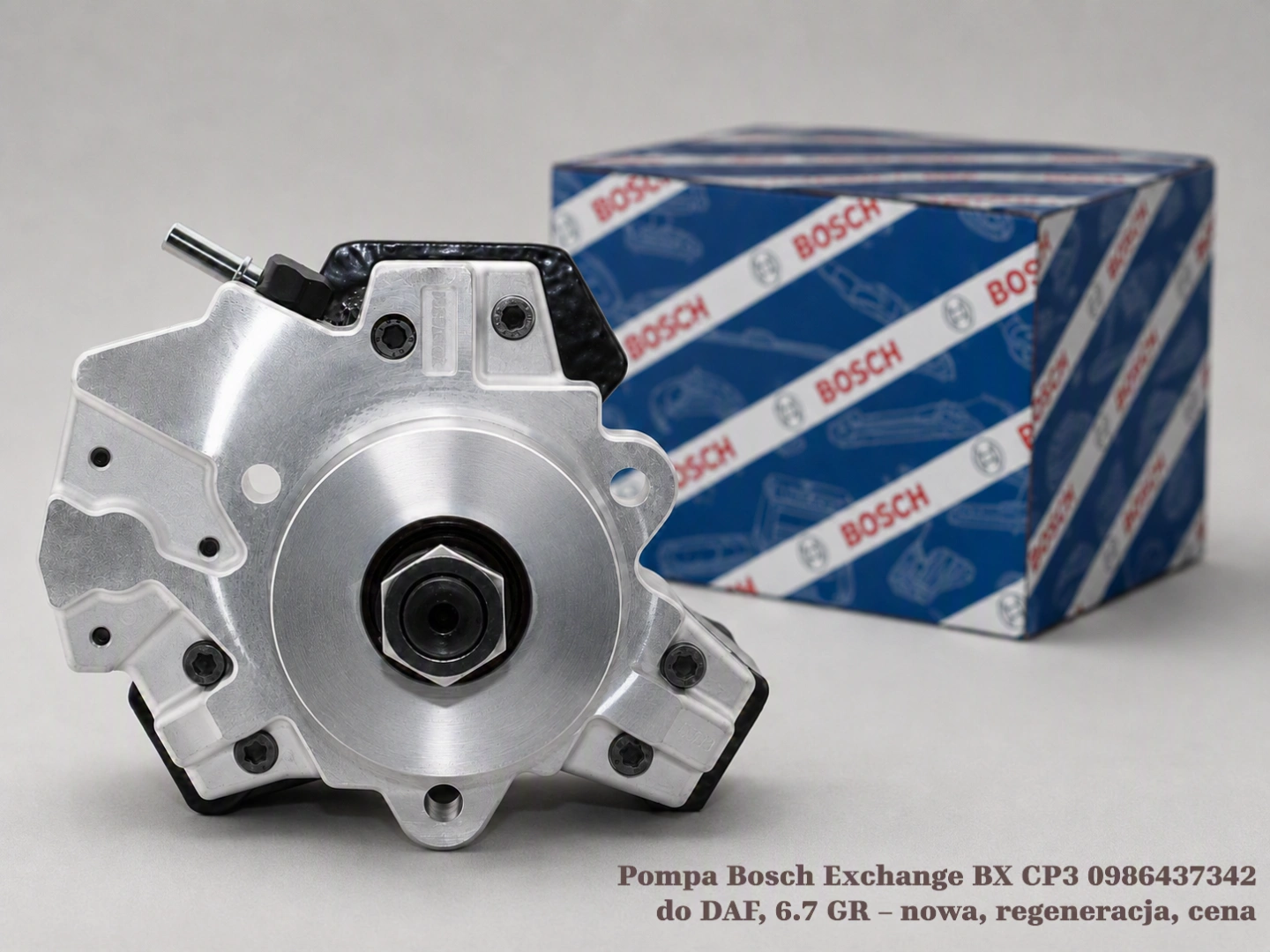 Pompa Bosch Exchange BX CP3 0986437342 do DAF, 6.7 GR – nowa, regeneracja, cena