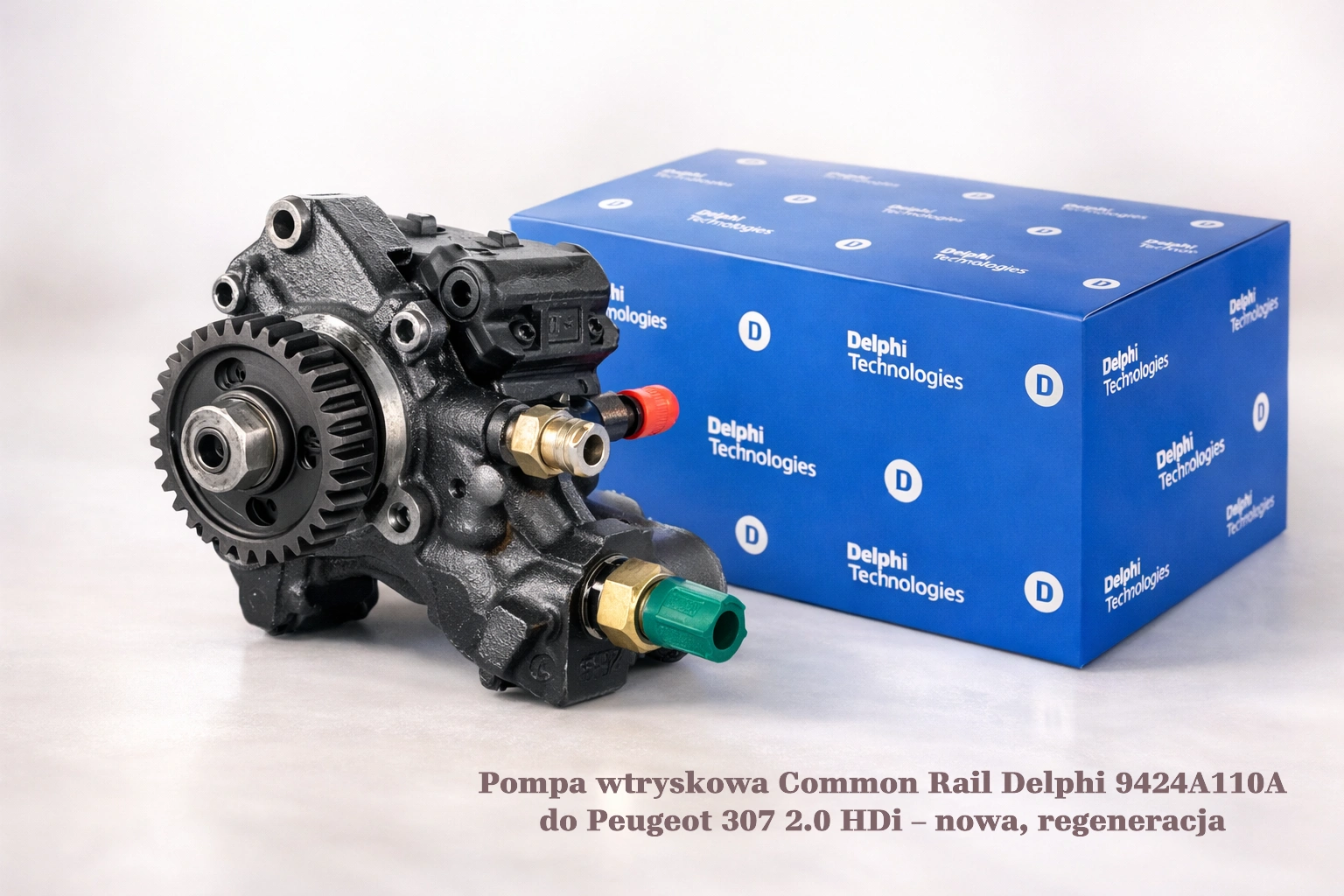 Pompa wtryskowa Common Rail Delphi 9424A110A do Peugeot 307 2.0 HDi – nowa, regeneracja