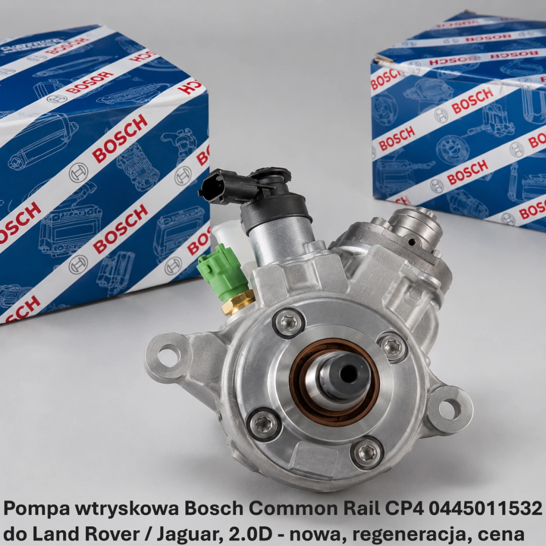 Pompa wtryskowa Bosch Common Rail CP4 0445011532 do Land Rover / Jaguar, 2.0D 
