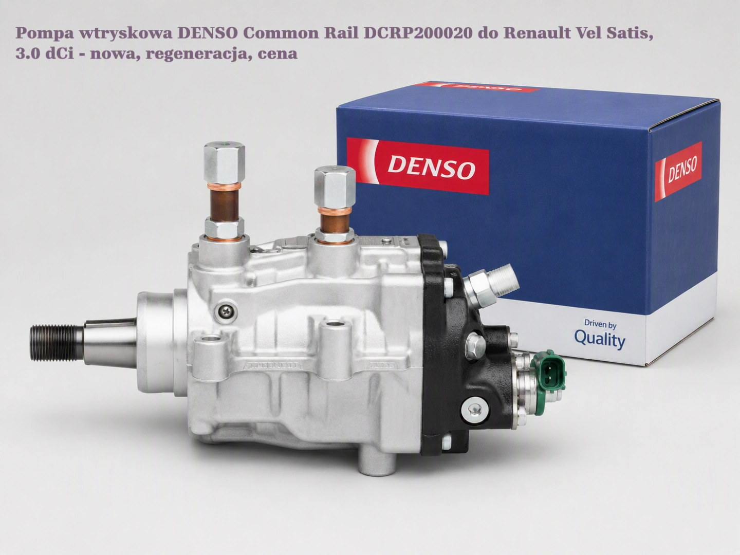 Pompa wtryskowa DENSO Common Rail DCRP200020 do Renault Vel Satis, 3.0 dCi - nowa, regeneracja, cena