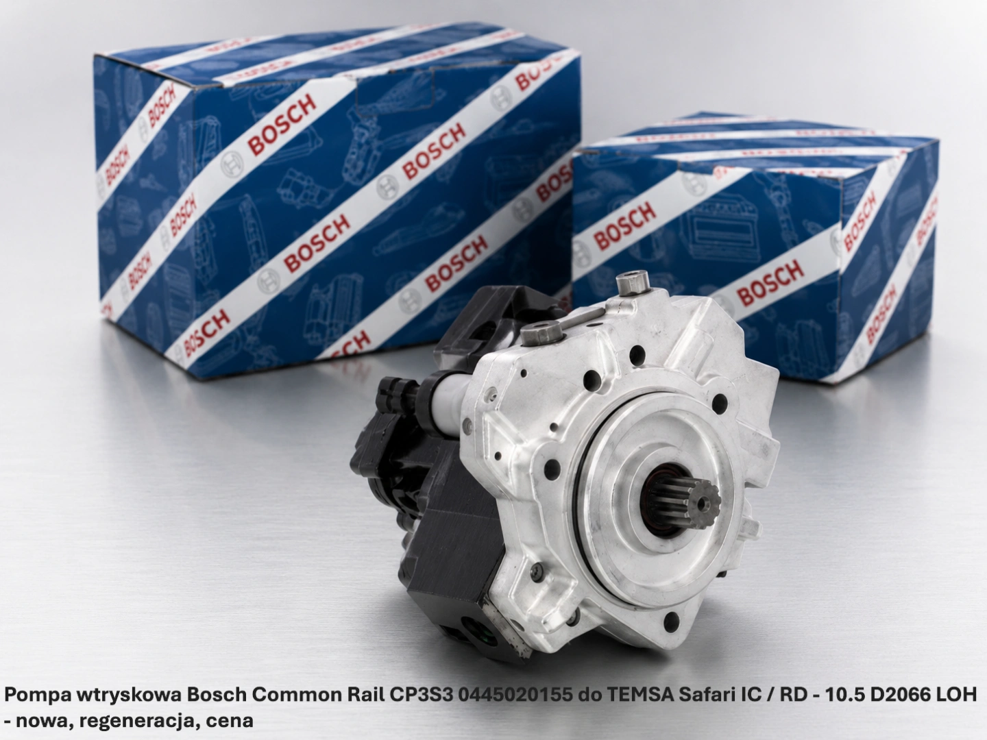 Pompa wtryskowa Bosch Common Rail CP3S3 0445020155 do TEMSA Safari IC / RD - 10.5 D2066 LOH
