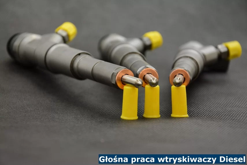 Głośna praca wtryskiwaczy Diesel