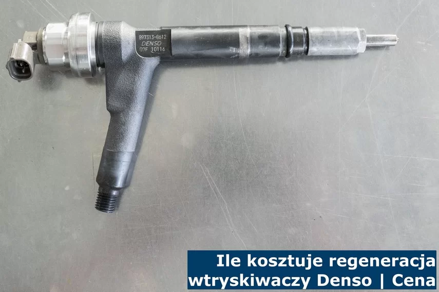 Koszt regeneracji wtryskiwaczy Denso Common Rail w ASO