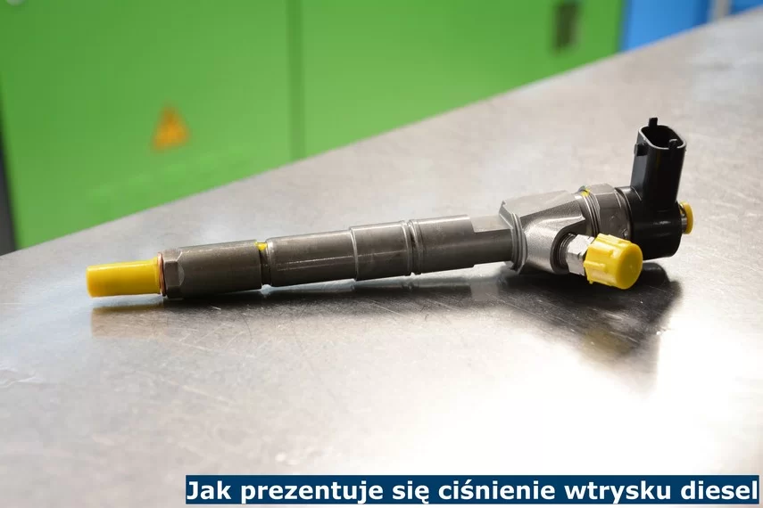 Jak prezentuje się ciśnienie wtrysku diesel