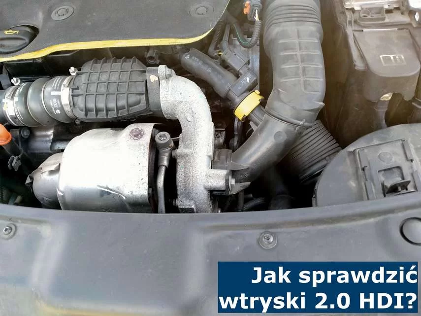 Metody sprawdzania wtryskiwaczy 2.0 HDI Peugeot