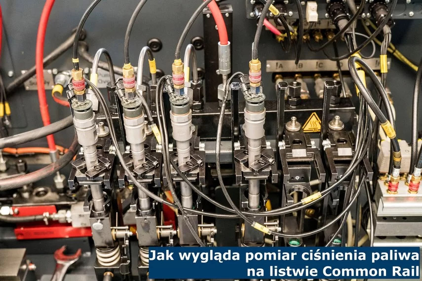 Jak wygląda pomiar ciśnienia na listwie Common Rail