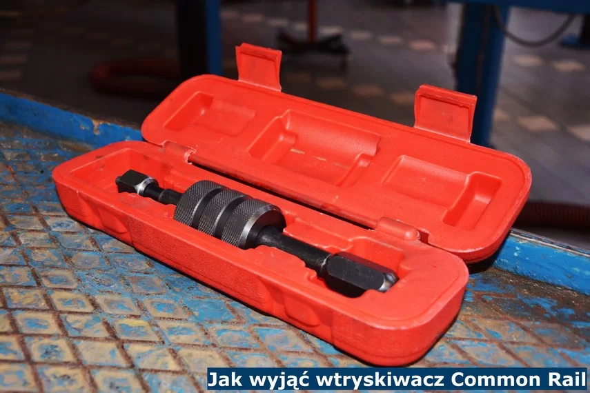 Jak wyjąć wtryskiwacz Common Rail