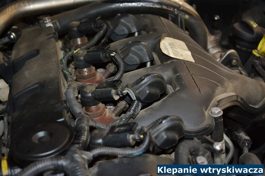 Klepanie wtryskiwacza Klepanie wtryskiwacza