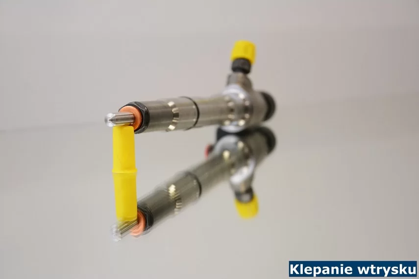 Klepanie wtrysku Klepanie wtrysku