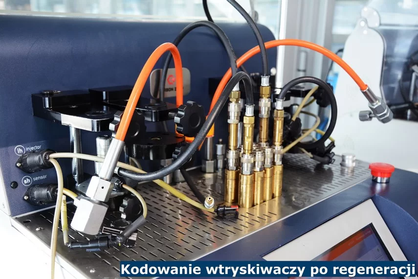 Kodowanie wtryskiwaczy po regeneracji