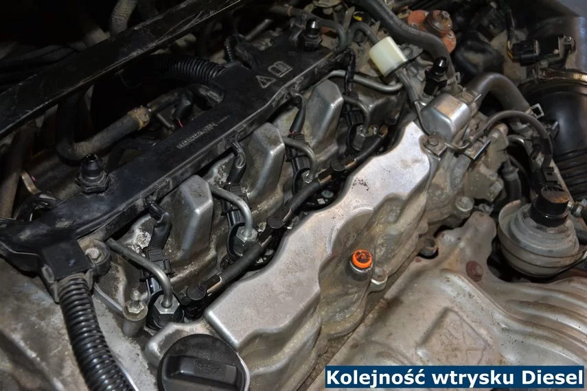 Kolejność wtrysku Diesel