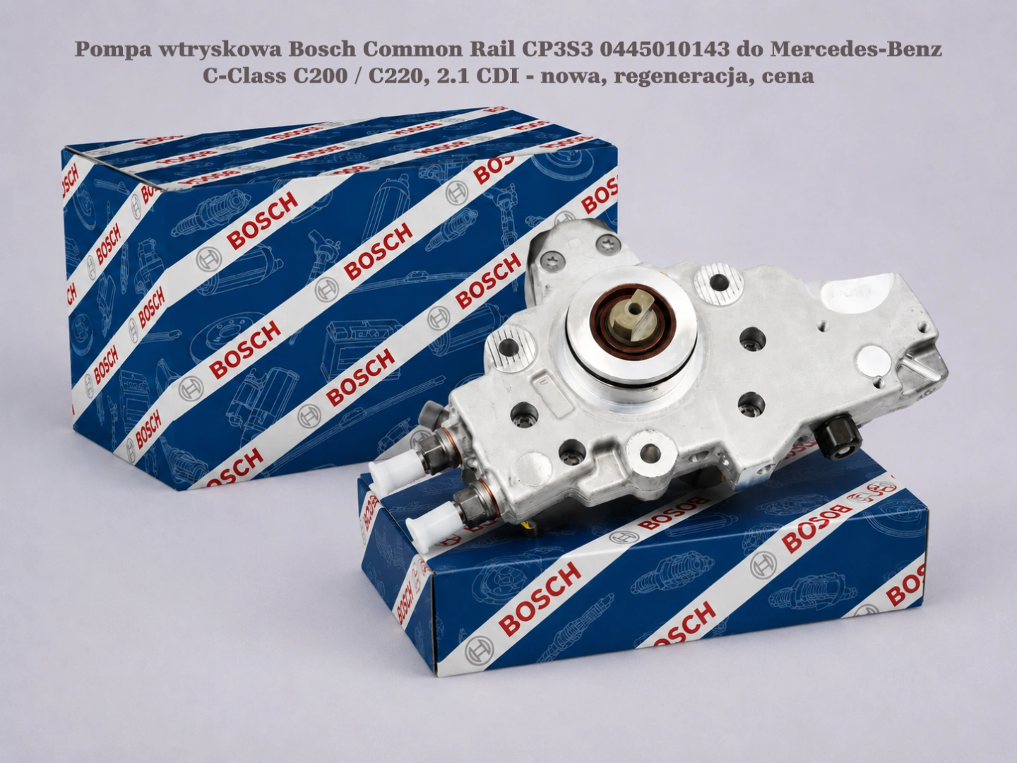 Pompa wtryskowa Bosch Common Rail CP3S3 0445010143 do Mercedes-Benz C-Class C200 / C220, 2.1 CDI