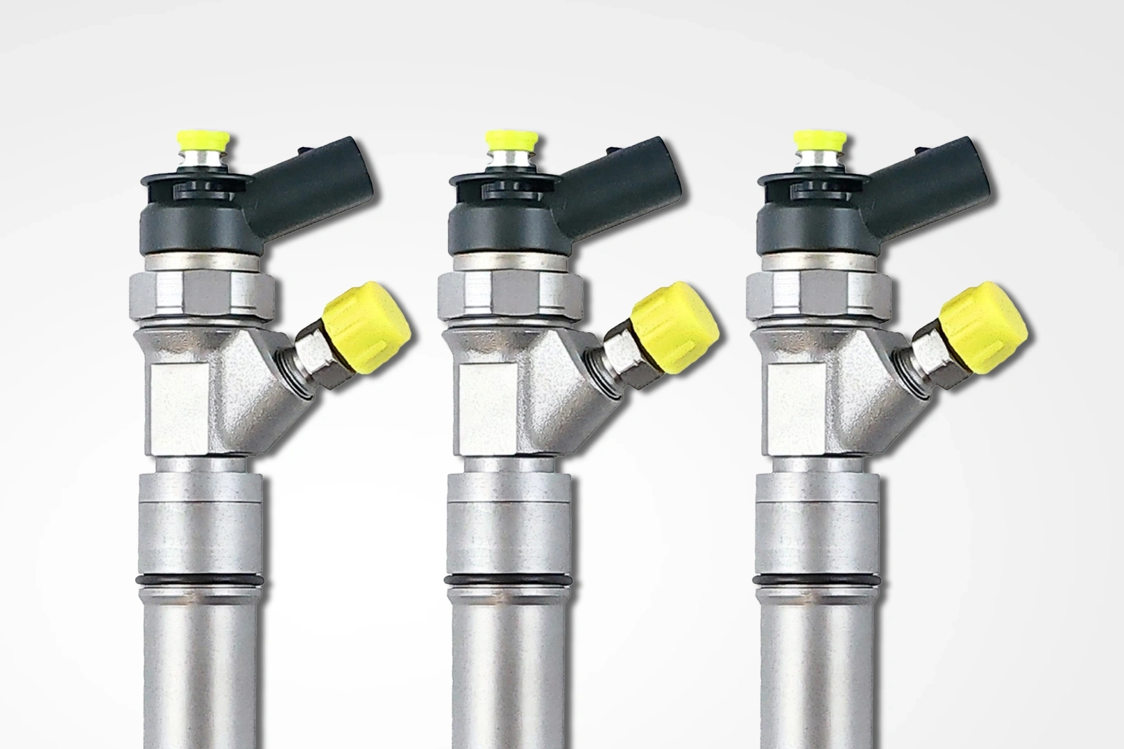 Trzy wtryskiwacze Bosch 0445110131 Common Rail