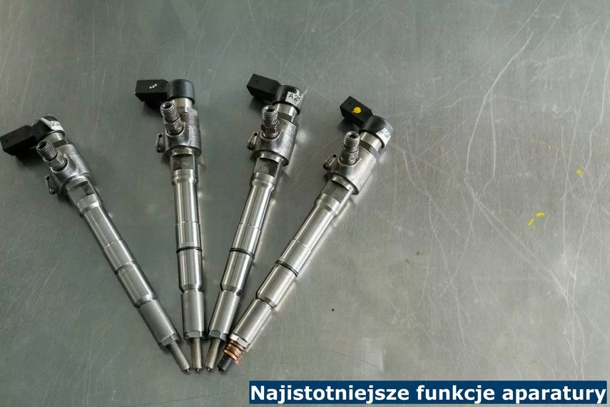 Najistotniejsze funkcje aparatury Najistotniejsze funkcje aparatury