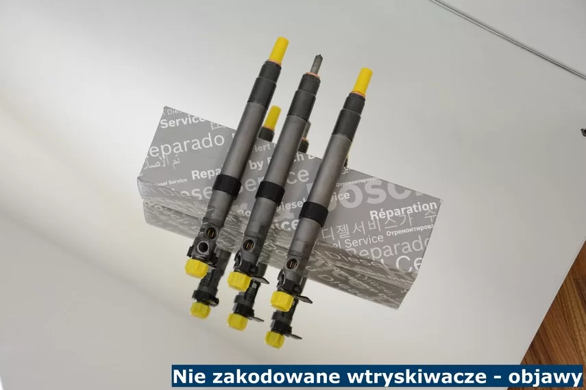Nie zakodowane wtryskiwacze - objawy Nie zakodowane wtryskiwacze - objawy