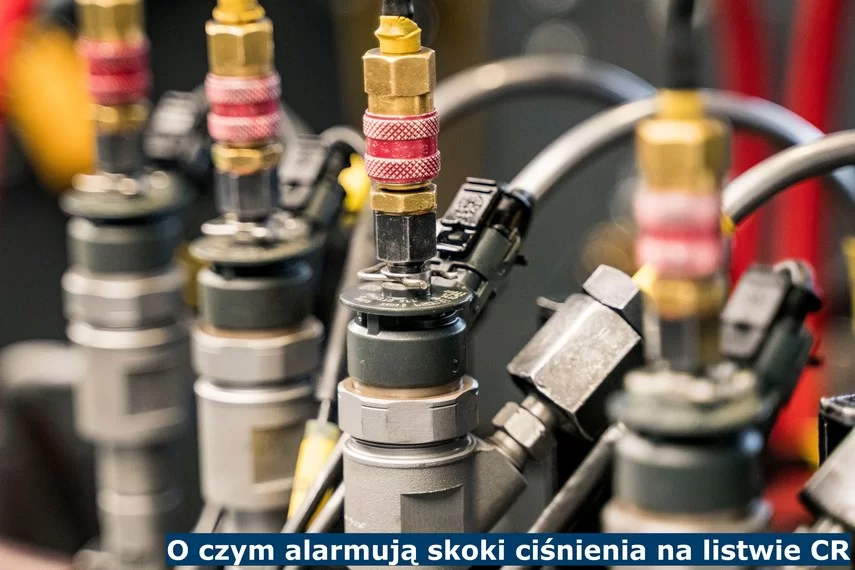 O czym alarmują skoki ciśnienia na listwie CR