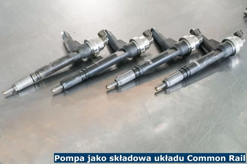 Pompa jako składowa układu Common Rail