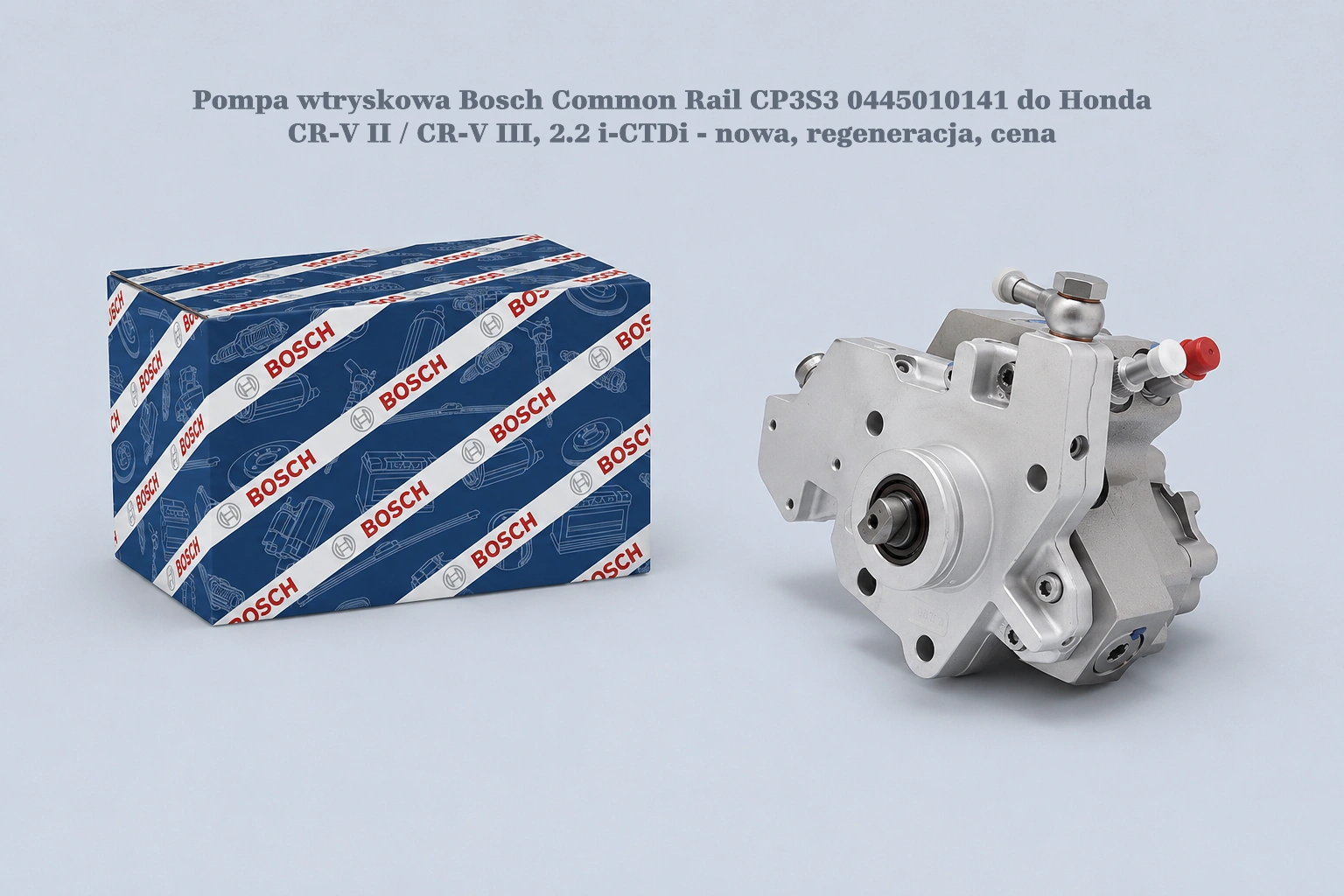 Pompa wtryskowa Bosch Common Rail CP3S3 0445010141 do Honda CR-V II / CR-V III, 2.2 i-CTDi - nowa, regeneracja, cena