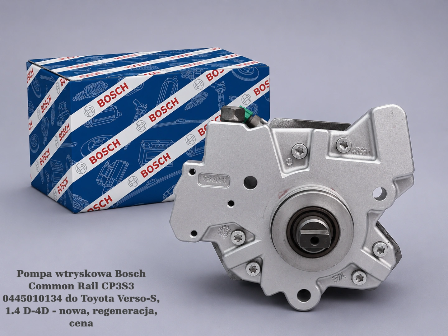 Pompa wtryskowa Bosch Common Rail CP3S3 0445010134 do Toyota Verso-S, 1.4 D-4D Pompa wtryskowa Bosch Common Rail CP3S3 0445010134 do Toyota Verso-S, 1.4 D-4D