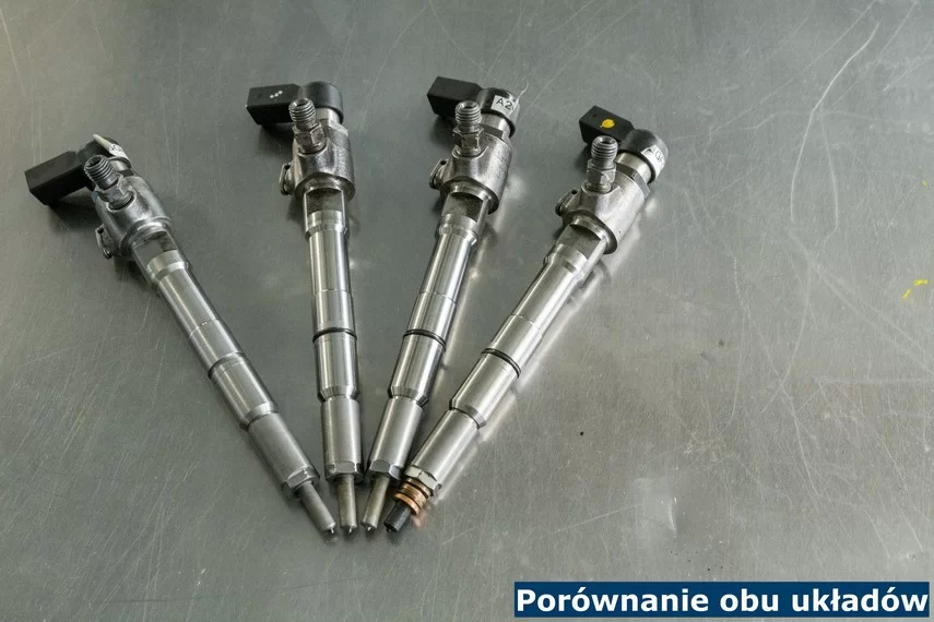 Porównanie obu układów Porównanie obu układów