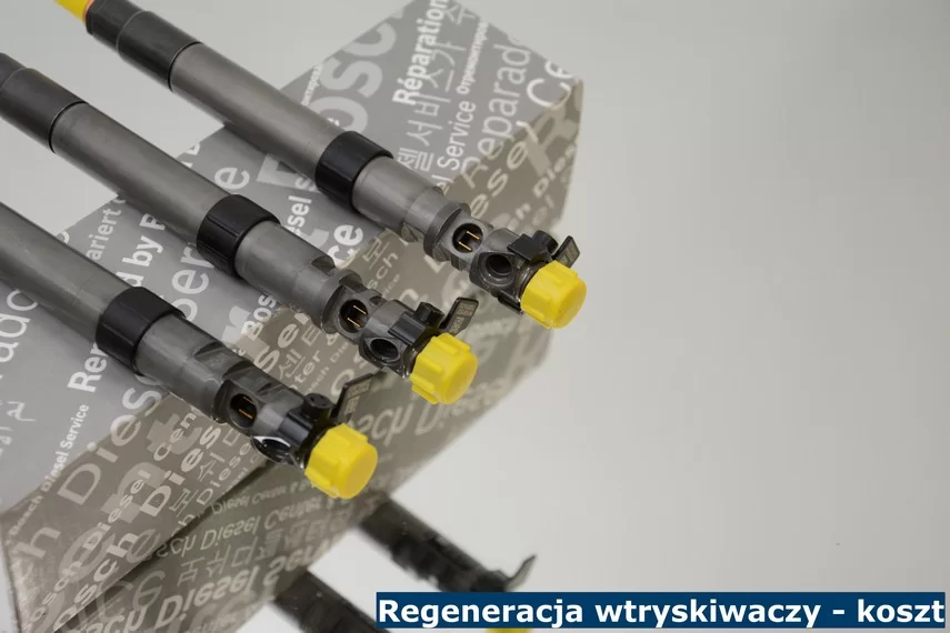 Regeneracja wtryskiwaczy - koszt