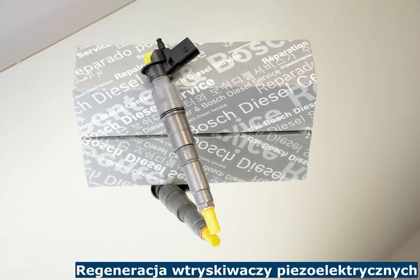 Regeneracja wtryskiwaczy piezoelektrycznych Zregenerowane wtryski w Bosch Car Service