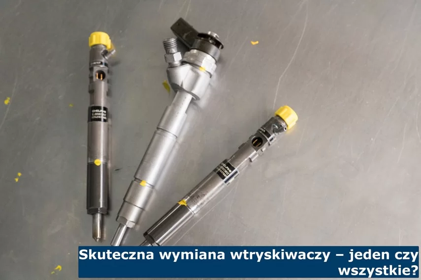Skuteczna wymiana wtryskiwaczy – jeden czy wszystkie? Wtryskiwacze podczas regeneracji w naszym salonie