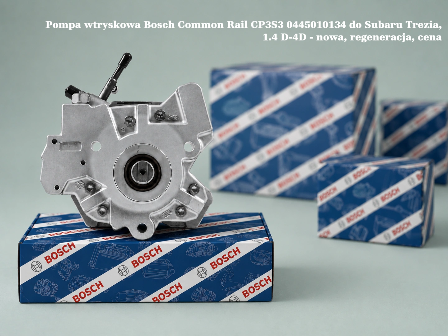 Pompa wtryskowa Bosch Common Rail CP3S3 0445010134 do Subaru Trezia, 1.4 D-4D Pompa wtryskowa Bosch Common Rail CP3S3 0445010134 do Subaru Trezia, 1.4 D-4D - nowa, regeneracja, cena