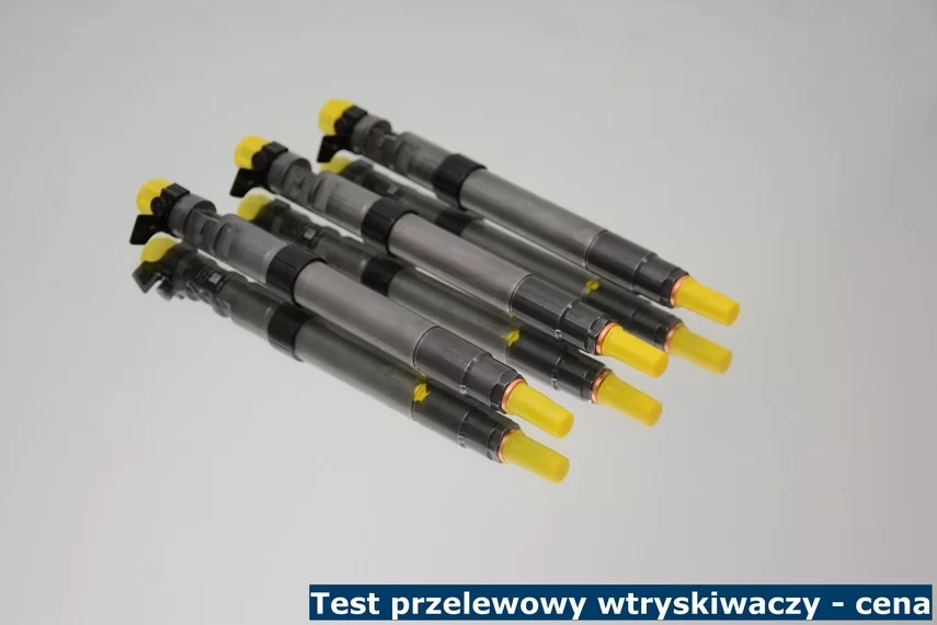 Test przelewowy wtryskiwaczy - cena Test przelewowy wtryskiwaczy - cena