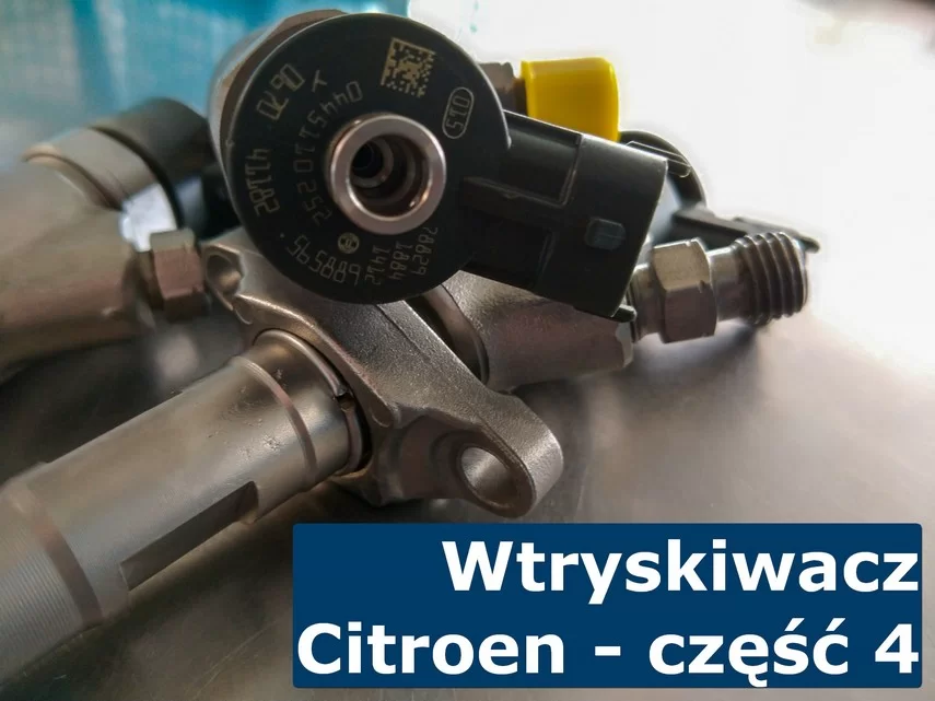 Wtryskiwacze montowane w samochodach marki Citroen