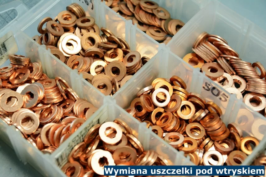 Wymiana uszczelki pod wtryskiem