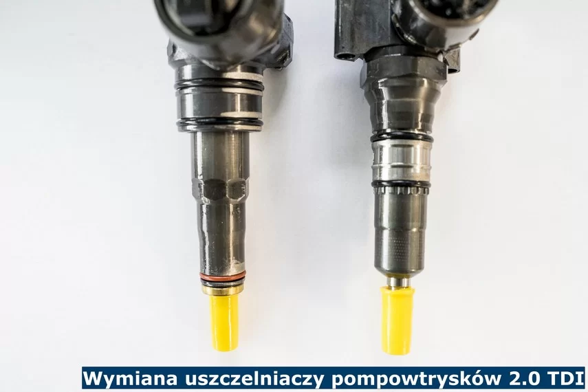 Wymiana uszczelniaczy pompowtrysków 2.0 TDI